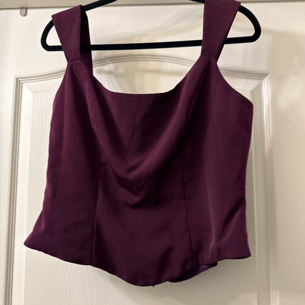 Elegant Purple Women's Top